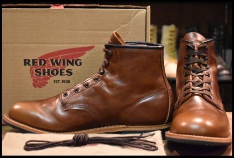 【10D 箱付 美品 24年】レッドウィング 9422 ベックマン シガー エクスカリバー プレーントゥ 9016 9416 ブーツ redwing HOPESMORE