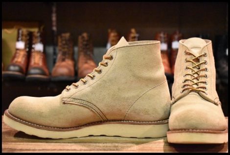 【9D 良品 12年】レッドウィング 8167 スエード アイリッシュセッター ホーソーンアビレーン 編み上げ ブーツ redwing HOPESMORE