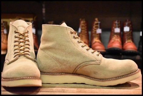 【9D 良品 12年】レッドウィング 8167 スエード アイリッシュセッター ホーソーンアビレーン 編み上げ ブーツ redwing HOPESMORE