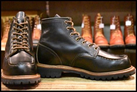 【8E 美品 19年】レッドウィング 9878 アイリッシュセッター ブラック クローンダイク モックトゥ 編み上げ ブーツ redwing HOPESMORE