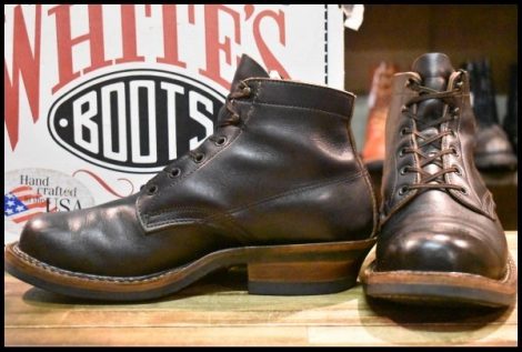 【9E 箱付 良品】WHITE’S ホワイツ 2332C セミドレス ブラウンドレス 茶 ビブラム700シングル 編み上げ ブーツ HOPESMORE