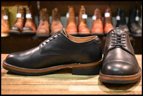 【7 美品】Danner ダナー Manawa マナワ D-1856 オックスフォード 黒 ブラック ホーウィンクロムエクセル シューズ 短靴 ブーツ HOPESMORE