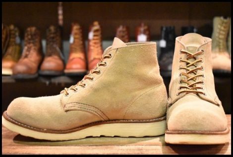 【7.5E 良品 04年】レッドウィング 8167 スエード アイリッシュセッター ホーソーンアビレーンラフアウト ブーツ redwing HOPESMORE