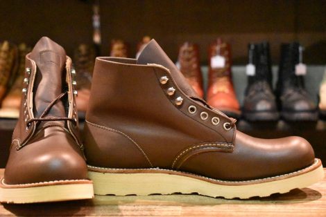 【7.5D 箱付 DEAD 羽タグ】レッドウィング 8163 アイリッシュセッター 茶 ブラウン ベルバブーマー プレーントゥ ブーツ redwing HOPESMORE