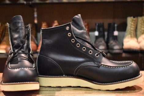 【10D 箱付 DEAD 羽タグ 98年】レッドウィング 8130 アイリッシュセッター 黒 ブラッククローム モックトゥ 8179 ブーツ redwing HOPESMORE