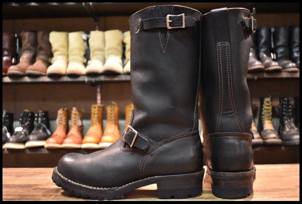 8.5D 良品 13年】WESCO ウエスコ ボス ブラック 黒 11インチハイト