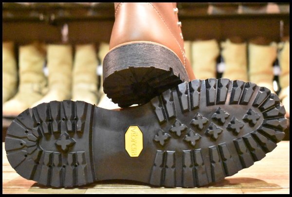 10D 箱付 未使用 06年】レッドウィング 2936 ビブラム ラインマン