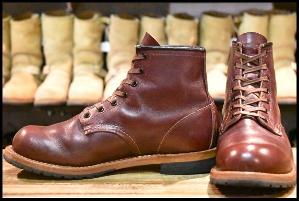 【7D 良品 17年】レッドウィング 9411 ベックマン ブラックチェリー フェザーストーン プレーントゥ 9011 ブーツ redwing HOPESMORE