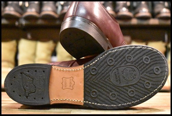 8D 箱付 美品 15年】レッドウィング 9045 ペイトンオックスフォード