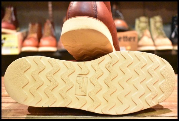 10.5D 箱付 良品 半円犬タグ 95年】レッドウィング 875 アイリッシュ