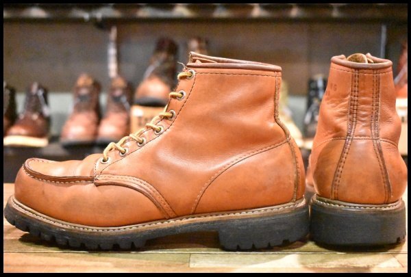 7E 良品 裏半円犬タグ 91年02月刻印】レッドウィング 8175 アイ