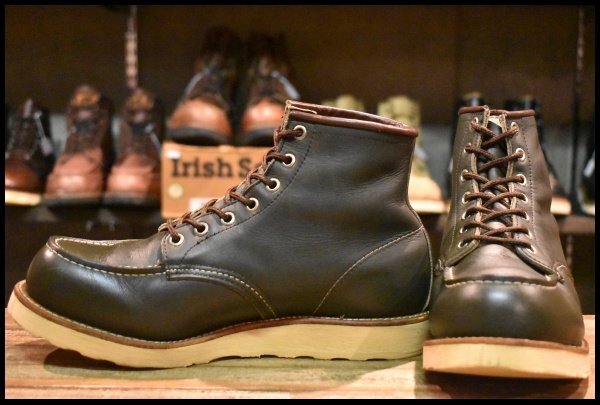 8E 良品 羽タグ】レッドウィング 8180 アイリッシュセッター 緑