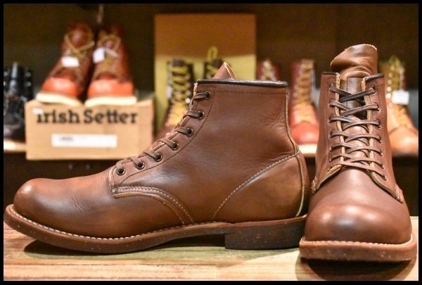 【9D 良品 13年】レッドウィング 9161 ブラウン 茶 ブーマー ブラックスミス ベックマン 9416 9413 ブーツ redwing HOPESMORE