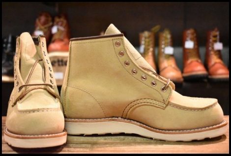 【7.5D 箱付 未使用 24年】レッドウィング 8833 スエード アイリッシュセッター ホーソーン ラフアウト ブーツ redwing HOPESMORE