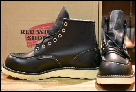 【7D 箱付 未使用 10年 アップサイクル】レッドウィング 8179 アイリッシュセッター 黒 ブラッククローム 8130 ブーツ redwing HOPESMORE