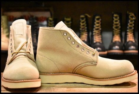 【8E 箱付 未使用 10年】レッドウィング 8167 スエード アイリッシュセッター ホーソーンアビレーンラフアウト ブーツ redwing HOPESMORE