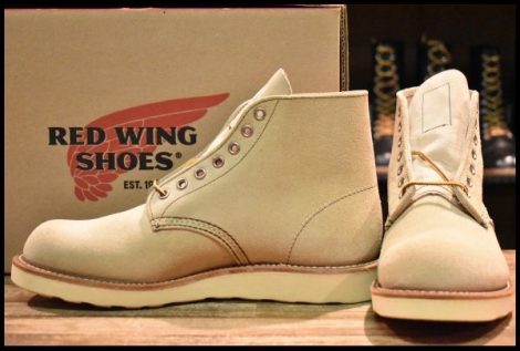 【8E 箱付 未使用 10年】レッドウィング 8167 スエード アイリッシュセッター ホーソーンアビレーンラフアウト ブーツ redwing HOPESMORE