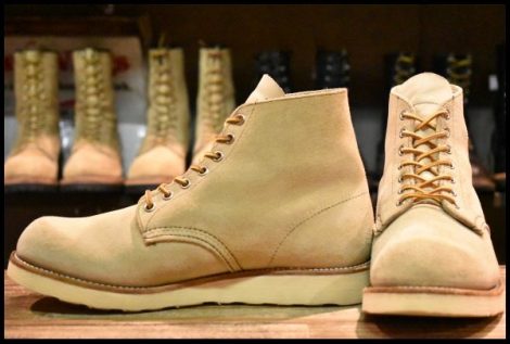 【8E 美品 08年】レッドウィング 8167 スエード アイリッシュセッター ホーソーンアビレーン プレーントゥ ブーツ redwing HOPESMORE