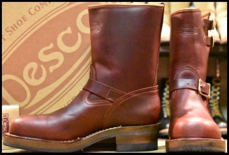 【9.5D 箱付 未使用 15年】WESCO ウエスコ カスタムボス バーガンディクロムエクセル 9インチハイト エンジニア ブーツ BOSS HOPESMORE