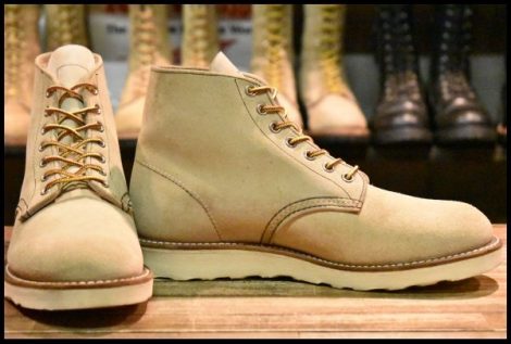 【7E 美品 11年】レッドウィング 8167 スエード アイリッシュセッター ホーソーンアビレーンラフアウト ブーツ redwing HOPESMORE