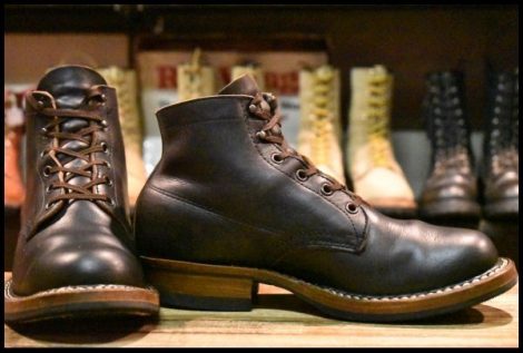 【8E 箱付 良品】WHITE’S ホワイツ セミドレス 2332-W-BLCX ブラッククロムエクセル 黒 ビブラム269シングル 編み上げ ブーツ HOPESMORE