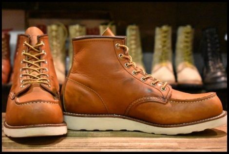 【10E 良品 22年】レッドウィング 875 アイリッシュセッター 茶 オロレガシー レースアップ 編み上げ ブーツ redwing HOPESMORE