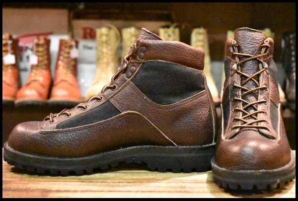 【8EE 美品 黒タグ】Danner ダナー マウントフッド 30100 茶 ブラウン ゴアテックス GORE-TEX ハイキング ブーツ ダナーライト HOPESMORE