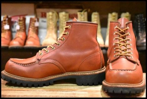 【7E 良品 16年】レッドウィング 8175 アイリッシュセッター 赤茶 オロラセット ビブラムソール ブーツ redwing HOPESMORE