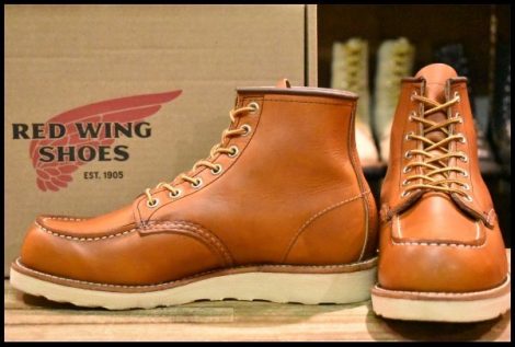 【7E 箱付 美品 21年】レッドウィング 875 アイリッシュセッター 茶 オロレガシー モック レースアップ 編み上げ ブーツ redwing HOPESMORE