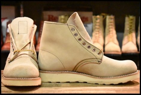 【6.5E 未使用 09年】レッドウィング 8167 スエード アイリッシュセッター ホーソーンアビレーンラフアウト ブーツ redwing HOPESMORE