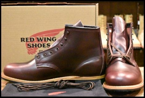 【10D 箱付 未使用 24年】レッドウィング 9419 ベックマン ブラックチェリー エクスカリバー プレーントゥ ブーツ redwing HOPESMORE