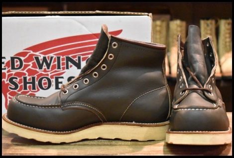 【8E DEAD 犬タグ】レッドウィング 8180 アイリッシュセッター 緑 カンガタン グリーン レースアップ 編み上げ ブーツ redwing HOPESMORE
