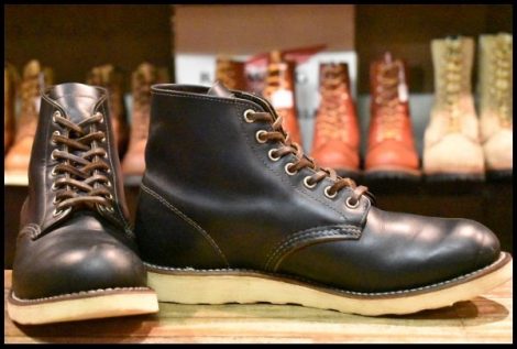 【8.5D 良品 12年】レッドウィング 9870 アイリッシュセッター ブラック クローンダイク 黒 編み上げ ブーツ redwing HOPESMORE