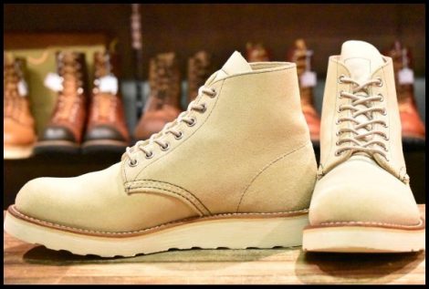 【7.5D 美品 11年 BIOTOP nonnative別注】レッドウィング 8167 ラフアウト 編み上げ スエード 藤井隆行 ブーツ redwing HOPESMORE