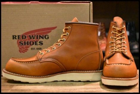 【8.5E 箱付 美品 20年】レッドウィング 875 アイリッシュセッター 茶 オロレガシー モックトゥ レースアップ ブーツ redwing HOPESMORE