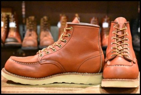 【7E 良品 11年】レッドウィング 8875 アイリッシュセッター 赤茶 オロラセット モックトゥ 編み上げ ブーツ redwing HOPESMORE