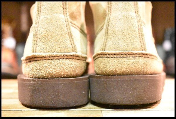 【ほぼ未使用】ラッセルモカシン スエードブーツ S200-27W（プー78） ほぼ未使用】ラッセルモカシン スエードブーツ S200-27W（プー78