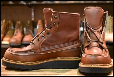 【7.5E DEAD 50周年モデル 犬タグ】レッドウィング 1950 アイリッシュセッター 茶 ブラウン ビンテージ ブーツ redwing HOPESMORE