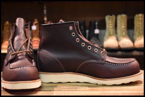 【10D 箱付 未使用 23年】レッドウィング 8847 アイリッシュセッター エクスカリバー ブラックチェリー 編み上げ ブーツ redwing HOPESMORE