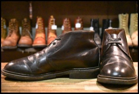 【8D 良品 18年】レッドウィング 9095 キャバリー チャッカ 茶 ブラウン シガー エスカイヤ 短靴 レースアップ ブーツ redwing HOPESMORE