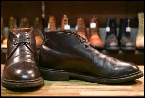 【8D 良品 18年】レッドウィング 9095 キャバリー チャッカ 茶 ブラウン シガー エスカイヤ 短靴 レースアップ ブーツ redwing HOPESMORE