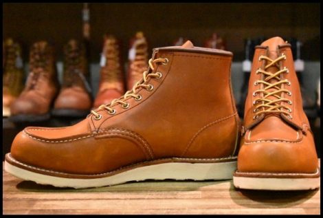 【10E 美品 24年】レッドウィング 875 アイリッシュセッター 茶 オロレガシー モックトゥ レースアップ 編み上げ ブーツ redwing HOPESMORE