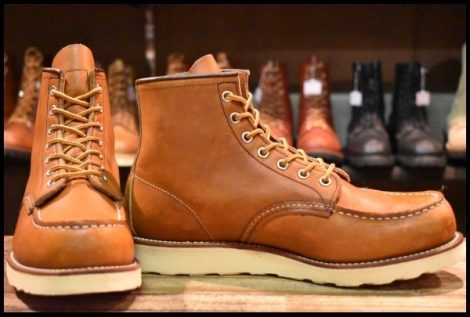 【8E 美品 15年】レッドウィング 875 アイリッシュセッター 茶 オロレガシー モックトゥ 編み上げ ブーツ redwing HOPESMORE