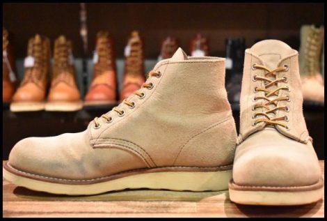 【7D 良品 10年】レッドウィング 8167 スエード アイリッシュセッター ホーソーンアビレーンラフアウト ブーツ redwing HOPESMORE