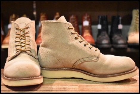 【7D 良品 10年】レッドウィング 8167 スエード アイリッシュセッター ホーソーンアビレーンラフアウト ブーツ redwing HOPESMORE