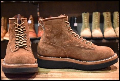 【8.5EE 良品】WHITE’S ホワイツ ノースウエストLTT ブラウンラフアウト 茶 スエード ビブラム2021 編み上げ ブーツ HOPESMORE