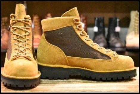 【6.5EE 試着程度 美品 白タグ】Danner ダナー バンクーバー 37503 スエード ブラウン ゴアテックス ダナーライト ブーツ HOPESMORE