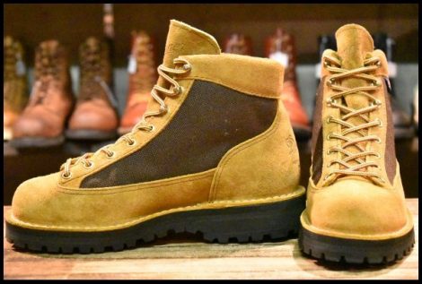 【6.5EE 試着程度 美品 白タグ】Danner ダナー バンクーバー 37503 スエード ブラウン ゴアテックス ダナーライト ブーツ HOPESMORE
