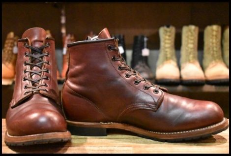 【8.5D 良品 06年】レッドウィング 1911 ベックマン ホーウィンクロムエクセル プレーントゥ ブーツ redwing 9011 9411 HOPESMORE