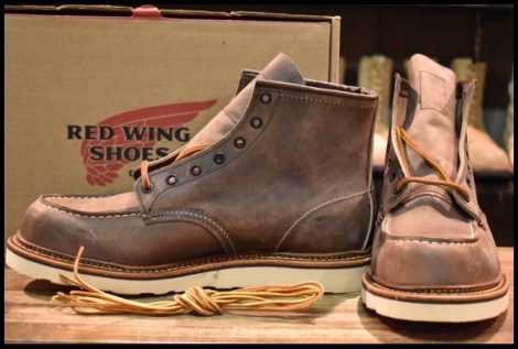 【11D 箱付 未使用 21年】レッドウィング 8883 アイリッシュセッター コンクリート ラフ＆タフ モックトゥ ブーツ redwing HOPESMORE
